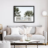 Shop Sun Terrace II Photo Art Print-Amalfi Coast Italy, Coastal, Green, Landscape, Photography, Tropical, View All, White-framed poster wall decor artwork