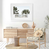 Shop Sun Terrace II Photo Art Print-Amalfi Coast Italy, Coastal, Green, Landscape, Photography, Tropical, View All, White-framed poster wall decor artwork