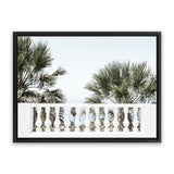 Shop Sun Terrace II Photo Canvas Art Print-Amalfi Coast Italy, Coastal, Green, Landscape, Photography, Photography Canvas Prints, Tropical, View All, White-framed wall decor artwork