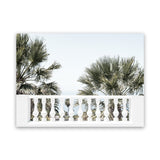 Shop Sun Terrace II Photo Canvas Art Print-Amalfi Coast Italy, Coastal, Green, Landscape, Photography, Photography Canvas Prints, Tropical, View All, White-framed wall decor artwork
