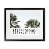 Shop Sun Terrace II Photo Art Print-Amalfi Coast Italy, Coastal, Green, Landscape, Photography, Tropical, View All, White-framed poster wall decor artwork