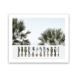 Shop Sun Terrace II Photo Art Print-Amalfi Coast Italy, Coastal, Green, Landscape, Photography, Tropical, View All, White-framed poster wall decor artwork