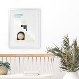 Shop Grecian Vase Photo Art Print-Boho, Coastal, Greece, Photography, Portrait, View All, White-framed poster wall decor artwork