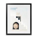 Shop Grecian Vase Photo Art Print-Boho, Coastal, Greece, Photography, Portrait, View All, White-framed poster wall decor artwork
