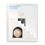Shop Grecian Vase Photo Art Print-Boho, Coastal, Greece, Photography, Portrait, View All, White-framed poster wall decor artwork