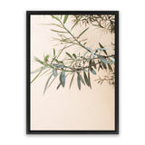 Shop Olive Branch Photo Canvas Art Print-Boho, Botanicals, Greece, Green, Neutrals, Orange, Photography, Photography Canvas Prints, Portrait, View All-framed wall decor artwork