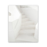 Shop Grecian Stairs Photo Art Print-Coastal, Greece, Photography, Portrait, View All, White-framed poster wall decor artwork