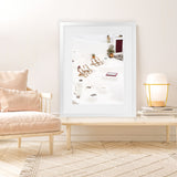 Shop Sun Chairs Photo Art Print-Coastal, Greece, Orange, Photography, Portrait, View All, White-framed poster wall decor artwork