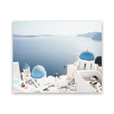 Shop Aegean Vista I Photo Art Print-Blue, Coastal, Greece, Landscape, Photography, View All-framed poster wall decor artwork