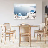 Shop Aegean Vista I Photo Canvas Art Print-Blue, Coastal, Greece, Landscape, Photography, Photography Canvas Prints, View All-framed wall decor artwork