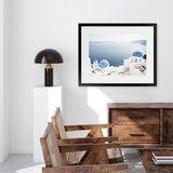 Shop Aegean Vista I Photo Art Print-Blue, Coastal, Greece, Landscape, Photography, View All-framed poster wall decor artwork