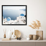 Shop Aegean Vista I Photo Art Print-Blue, Coastal, Greece, Landscape, Photography, View All-framed poster wall decor artwork