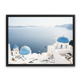 Shop Aegean Vista I Photo Canvas Art Print-Blue, Coastal, Greece, Landscape, Photography, Photography Canvas Prints, View All-framed wall decor artwork