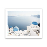 Shop Aegean Vista I Photo Art Print-Blue, Coastal, Greece, Landscape, Photography, View All-framed poster wall decor artwork