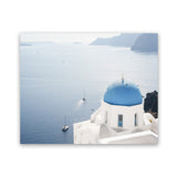 Shop Aegean Vista II Photo Art Print-Blue, Coastal, Greece, Landscape, Photography, View All-framed poster wall decor artwork
