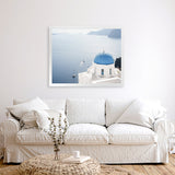 Shop Aegean Vista II Photo Art Print-Blue, Coastal, Greece, Landscape, Photography, View All-framed poster wall decor artwork