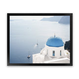 Shop Aegean Vista II Photo Art Print-Blue, Coastal, Greece, Landscape, Photography, View All-framed poster wall decor artwork
