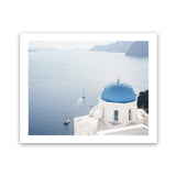 Shop Aegean Vista II Photo Art Print-Blue, Coastal, Greece, Landscape, Photography, View All-framed poster wall decor artwork
