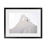 Shop Mykonos Church View Photo Art Print-Coastal, Greece, Horizontal, Landscape, Photography, Rectangle, View All, White-framed poster wall decor artwork