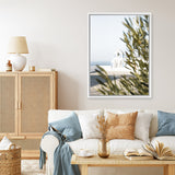Shop Olive Branch View Photo Canvas Art Print-Botanicals, Coastal, Greece, Green, Photography, Photography Canvas Prints, Portrait, View All-framed wall decor artwork