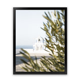 Shop Olive Branch View Photo Art Print-Botanicals, Coastal, Greece, Green, Photography, Portrait, View All-framed poster wall decor artwork