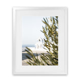 Shop Olive Branch View Photo Art Print-Botanicals, Coastal, Greece, Green, Photography, Portrait, View All-framed poster wall decor artwork