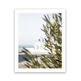Shop Olive Branch View Photo Art Print-Botanicals, Coastal, Greece, Green, Photography, Portrait, View All-framed poster wall decor artwork