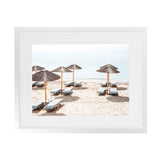 Shop Psarou Beach II Photo Art Print-Boho, Brown, Coastal, Horizontal, Landscape, Neutrals, Photography, Rectangle, View All-framed poster wall decor artwork