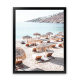 Shop Mykonos Beach IV Photo Art Print-Boho, Brown, Coastal, Greece, Neutrals, Photography, Portrait, Rectangle, View All-framed poster wall decor artwork