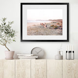 Shop Beach Kangaroos Photo Art Print-Animals, Horizontal, Neutrals, Photography, Rectangle, View All-framed poster wall decor artwork
