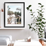 Shop Byron Bay Stairs Photo Art Print-Coastal, Green, Photography, Portrait, Rectangle, Tropical, View All-framed poster wall decor artwork