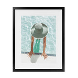 Shop Pool Time I Photo Art Print-Coastal, Green, People, Photography, Portrait, Rectangle, View All-framed poster wall decor artwork