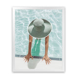 Shop Pool Time I Photo Art Print-Coastal, Green, People, Photography, Portrait, Rectangle, View All-framed poster wall decor artwork