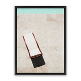 Shop Pool Time II Photo Canvas Art Print-Coastal, Neutrals, Photography, Photography Canvas Prints, Portrait, Rectangle, View All-framed wall decor artwork