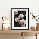 Shop Oriental Garden Art Print-Black, Botanicals, Florals, Green, Hamptons, Pink, Portrait, View All-framed painted poster wall decor artwork