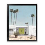 Shop Palm Springs Doorway 1 Art Print-Blue, Coastal, Green, Portrait, Rectangle, Tropical, View All-framed painted poster wall decor artwork