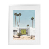 Shop Palm Springs Doorway 1 Art Print-Blue, Coastal, Green, Portrait, Rectangle, Tropical, View All-framed painted poster wall decor artwork