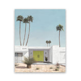 Shop Palm Springs Doorway 1 Art Print-Blue, Coastal, Green, Portrait, Rectangle, Tropical, View All-framed painted poster wall decor artwork