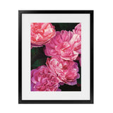 Shop Beautiful Blooms Art Print-Botanicals, Florals, Pink, Portrait, Rectangle, View All-framed painted poster wall decor artwork