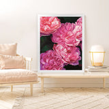Shop Beautiful Blooms Art Print-Botanicals, Florals, Pink, Portrait, Rectangle, View All-framed painted poster wall decor artwork