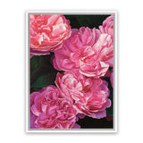 Shop Beautiful Blooms Canvas Art Print-Botanicals, Florals, Pink, Portrait, Rectangle, View All-framed wall decor artwork