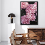 Shop Beautiful Blooms II Canvas Art Print-Botanicals, Florals, Pink, Portrait, Rectangle, View All-framed wall decor artwork