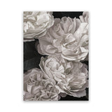 Shop Beautiful Blooms III Canvas Art Print-Botanicals, Florals, Portrait, Rectangle, View All, White-framed wall decor artwork