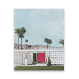 Shop Palm Springs Doorway 5 Art Print-Blue, Boho, Botanicals, Coastal, Green, Portrait, Tropical, View All-framed painted poster wall decor artwork