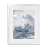 Shop Cloudscape II Art Print-Baby Nursery, Blue, Portrait, Scandinavian, View All-framed painted poster wall decor artwork