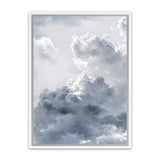 Shop Cloudscape II Canvas Art Print-Baby Nursery, Blue, Portrait, Scandinavian, View All-framed wall decor artwork