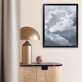 Shop Cloudscape III Art Print-Baby Nursery, Blue, Portrait, Scandinavian, View All-framed painted poster wall decor artwork