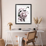 Shop Pink Peony Blossom I Art Print-Botanicals, Florals, Pink, Portrait, Rectangle, View All-framed painted poster wall decor artwork
