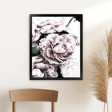 Shop Pink Peony Blossom I Art Print-Botanicals, Florals, Pink, Portrait, Rectangle, View All-framed painted poster wall decor artwork