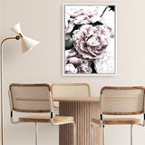 Shop Pink Peony Blossom I Canvas Art Print-Botanicals, Florals, Pink, Portrait, Rectangle, View All-framed wall decor artwork